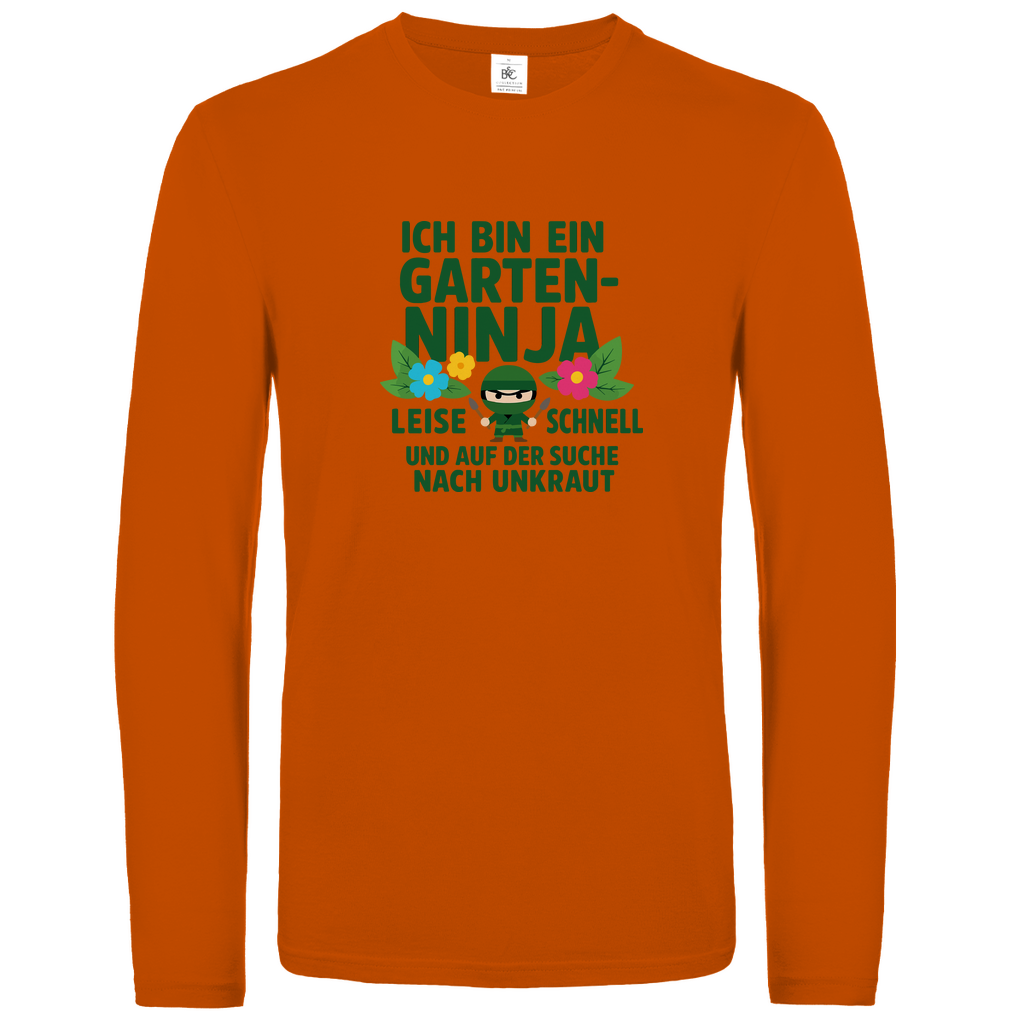 Unisex Langarmshirt Gartenninja