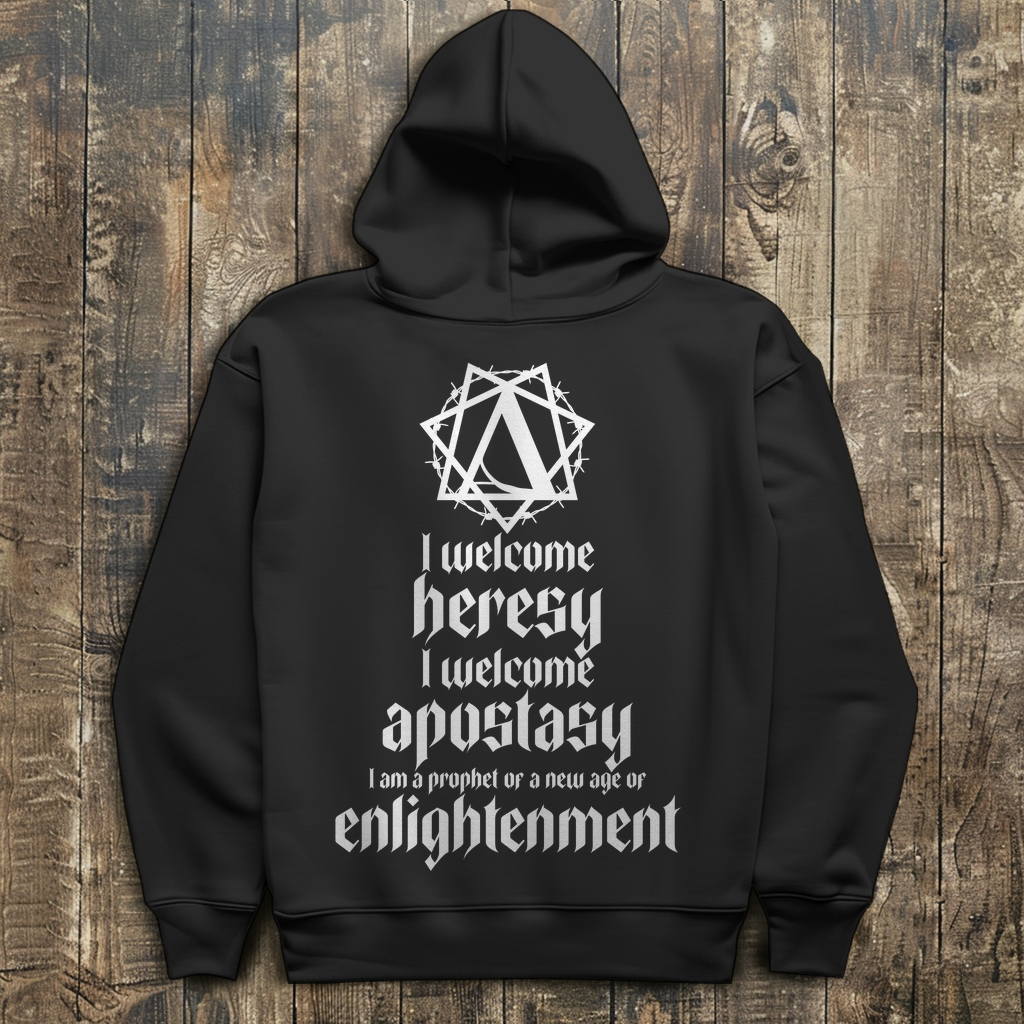 Herren Hoodie Aeonyzhar I Welcome Heresy