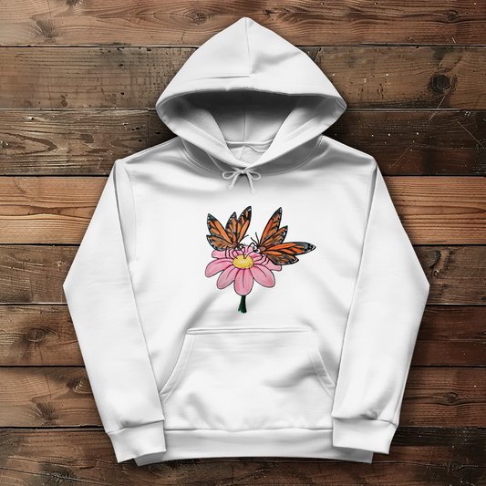 Damen Hoodie Krabbelcrew Schmetterlinge