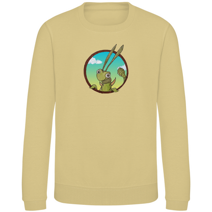 Kinder Sweatshirt Kabbelcrew Dornschrecke Kasimir