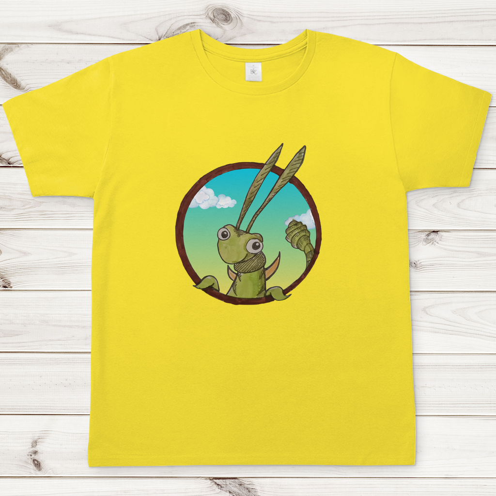 Herren T-Shirt Kabbelcrew Dornschrecke Kasimir