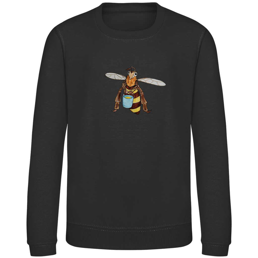 Kinder Sweatshirt Krabbelcrew Fleißige Biene