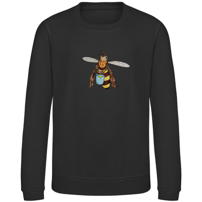 Kinder Sweatshirt Krabbelcrew Fleißige Biene