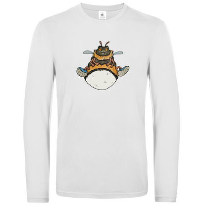 Unisex Langarmshirt Krabbelcrew Buddi die Hummel