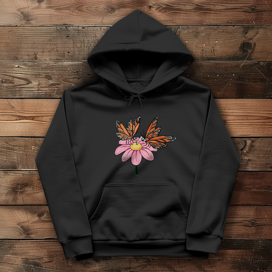 Damen Hoodie Krabbelcrew Schmetterlinge