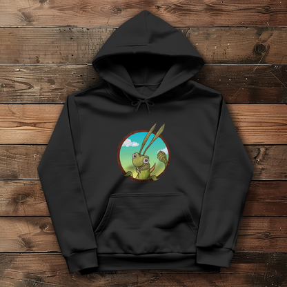 Damen Hoodie Kabbelcrew Dornschrecke Kasimir