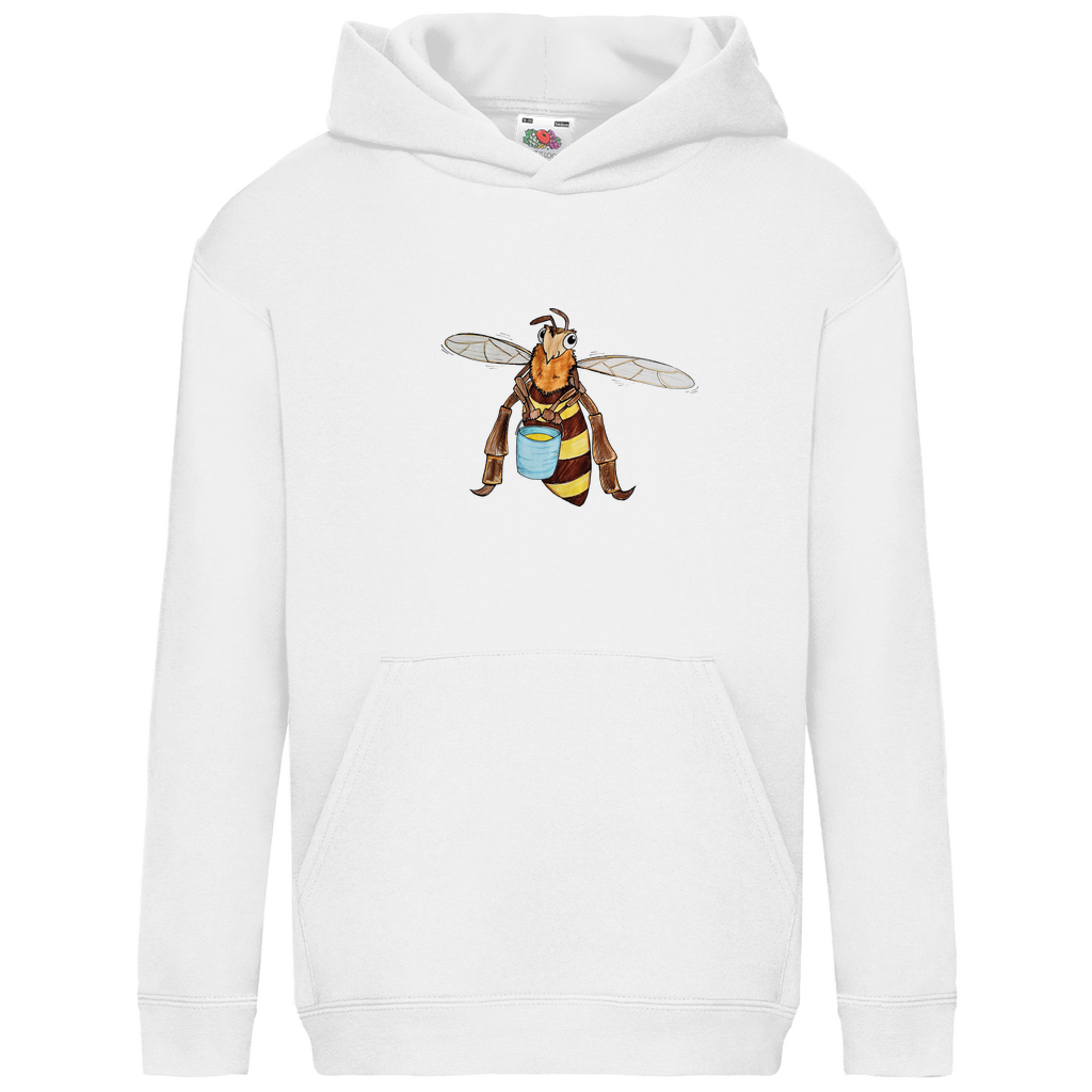 Kids Basic Hoodie Krabbelcrew Fleißige Biene
