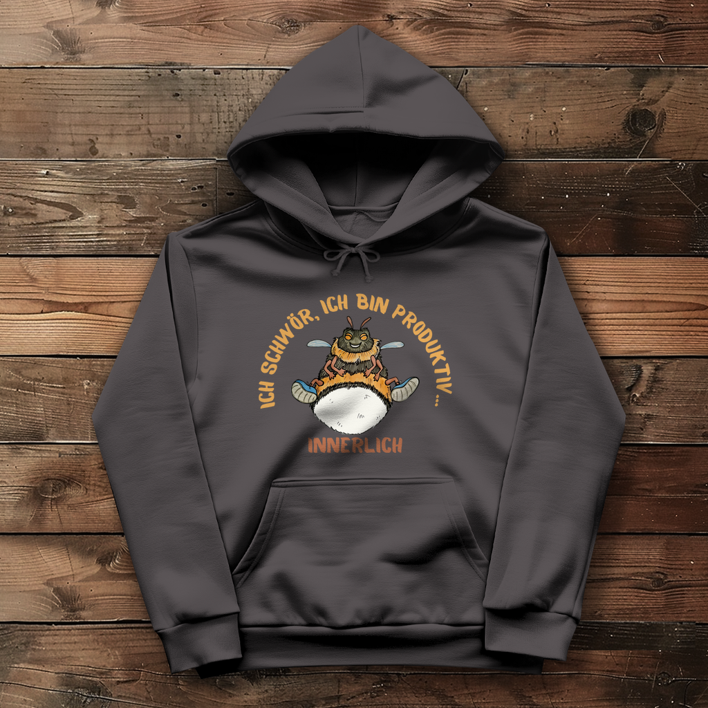 Damen Hoodie Krabbelcrew Buddi die Hummel