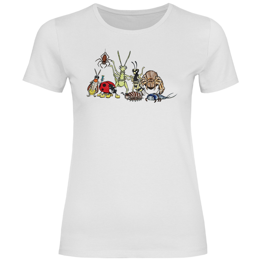 Damen T-Shirt Krabbelcrew Komplett