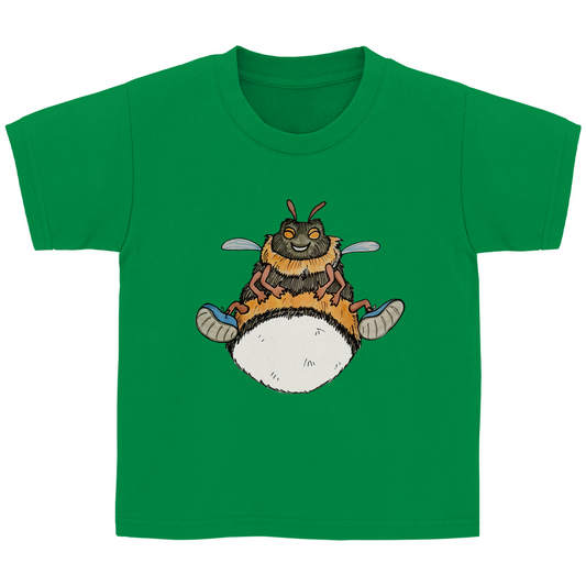Kinder Basic T-Shirt Krabbelcrew Buddi die Hummel