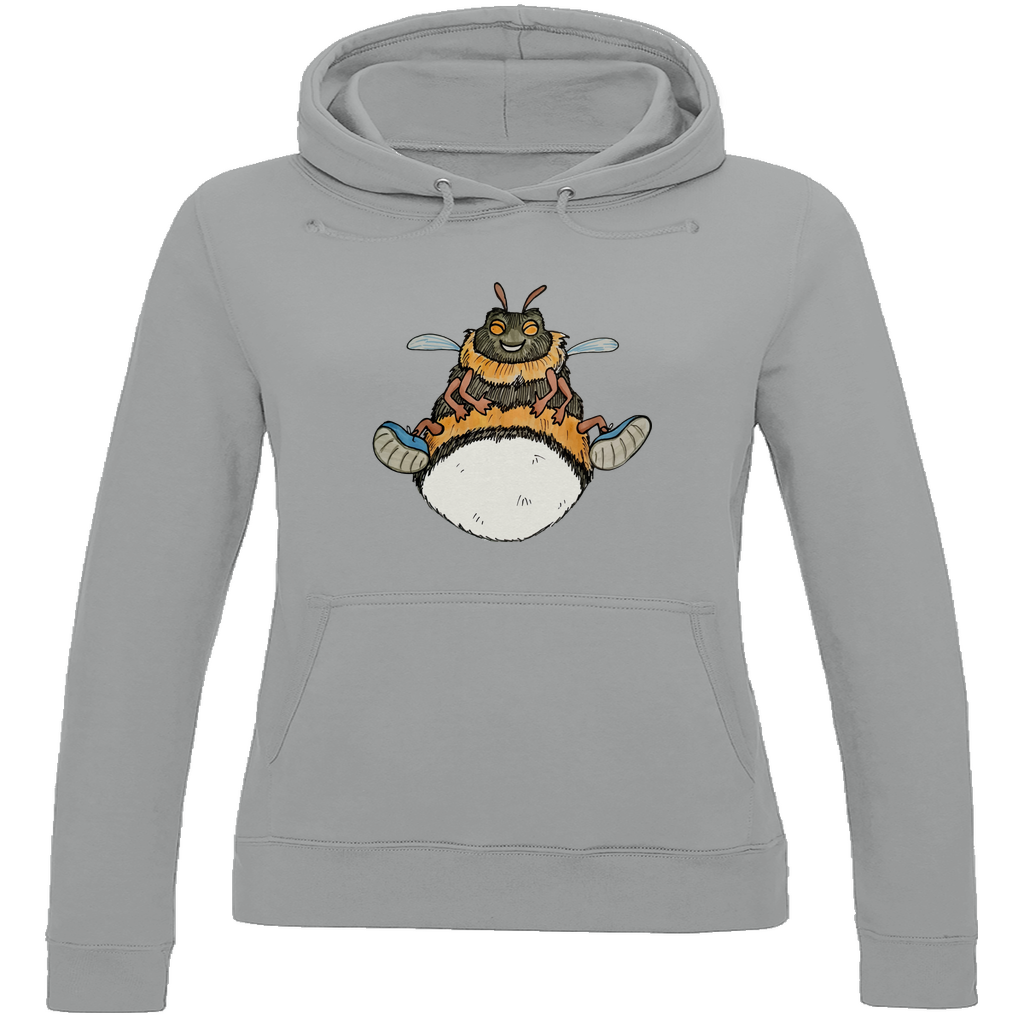 Damen Hoodie Krabbelcrew Buddi die Hummel