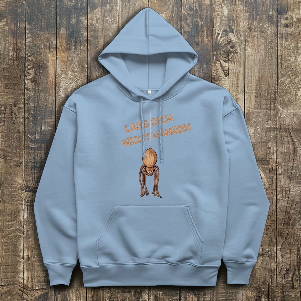 Herren Hoodie Krabbelcrew Hausspinne - Lass dich nicht Hängen