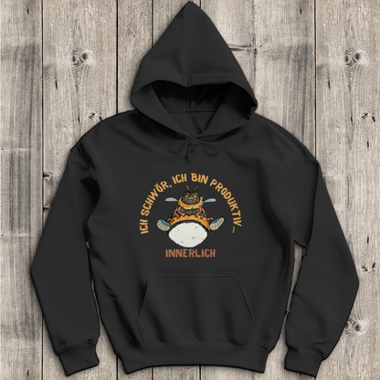 Herren Hoodie Krabbelcrew Buddi die Hummel