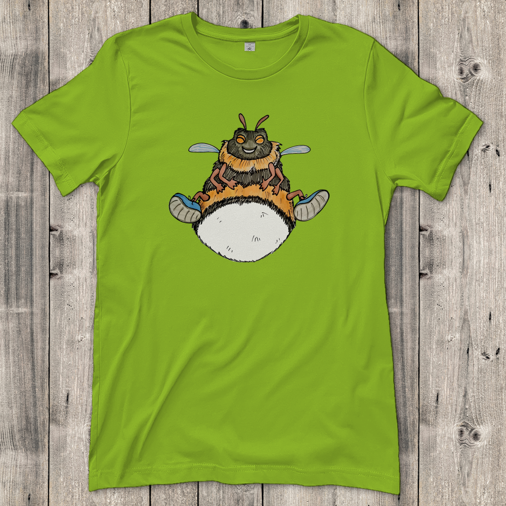 Damen T-Shirt Krabbelcrew Buddi die Hummel