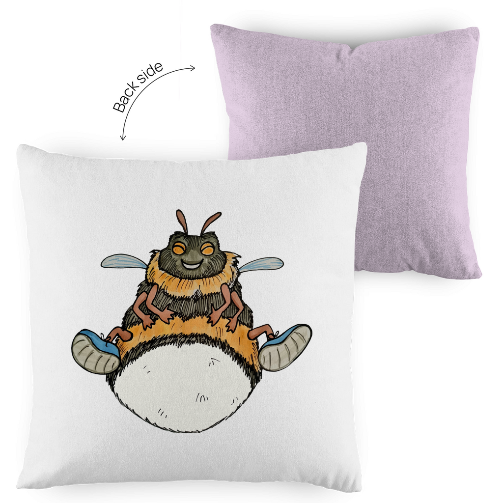 Kopfkissen zweifarbig Krabbelcrew Buddi die Hummel
