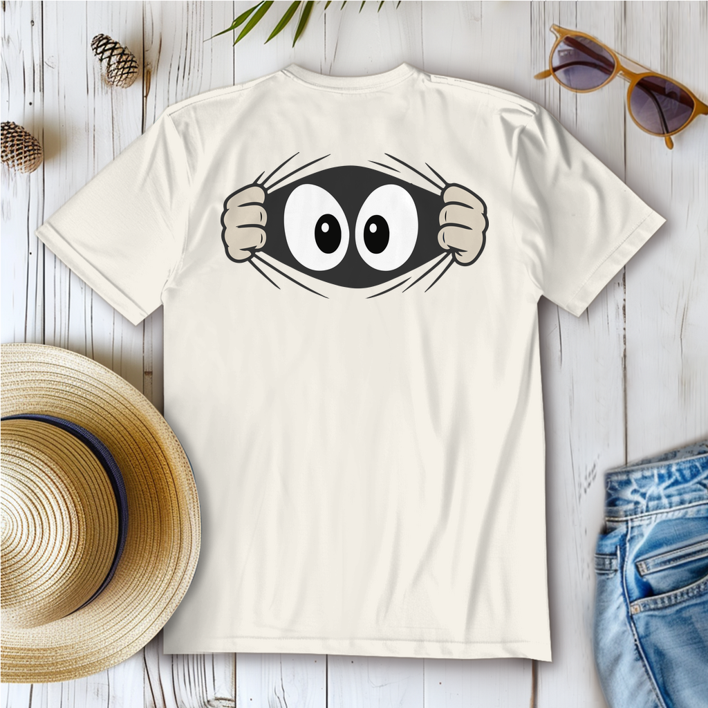 Damen T-Shirt Erzieherin - Ich habe auch hinten Augen