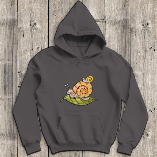 Herren Hoodie Krabbelcrew Schnecke on Tour