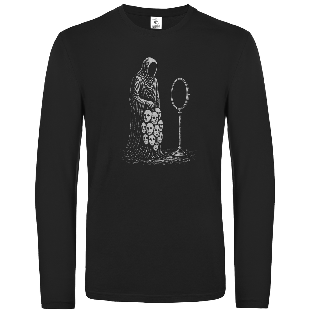 Unisex Langarmshirt Händler der Identitäten