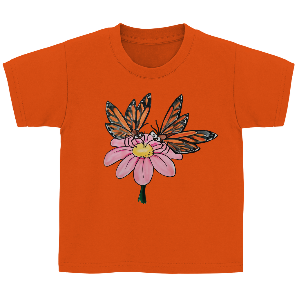 Kinder T-Shirt Krabbelcrew Schmetterlinge