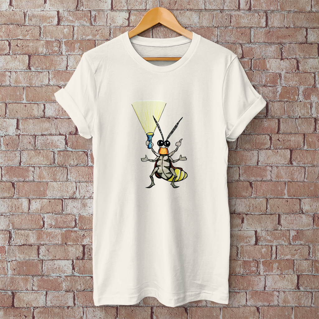 Herren T-Shirt Krabbelcrew Gerti Glühwürmchen