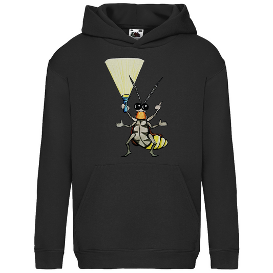 Kids Basic Hoodie Krabbelcrew Gerti Glühwürmchen