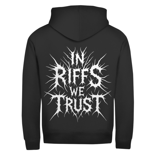 Herren Zipper Hoodie In Riffs We Trust