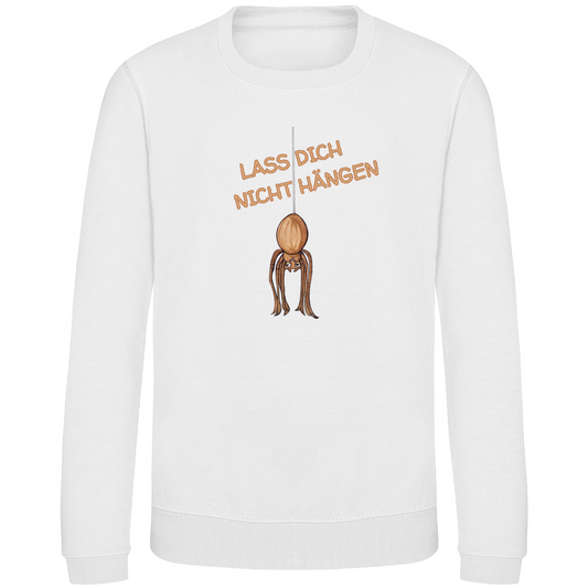 Kinder Sweatshirt Krabbelcrew Hausspinne - Lass dich nicht Hängen