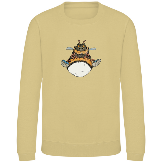 Kinder Sweatshirt Krabbelcrew Buddi die Hummel
