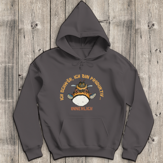 Herren Hoodie Krabbelcrew Buddi die Hummel