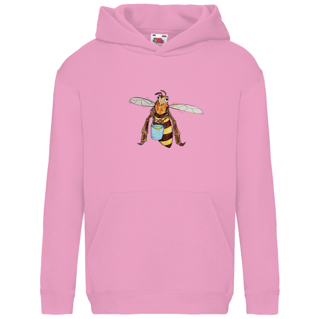 Kids Basic Hoodie Krabbelcrew Fleißige Biene