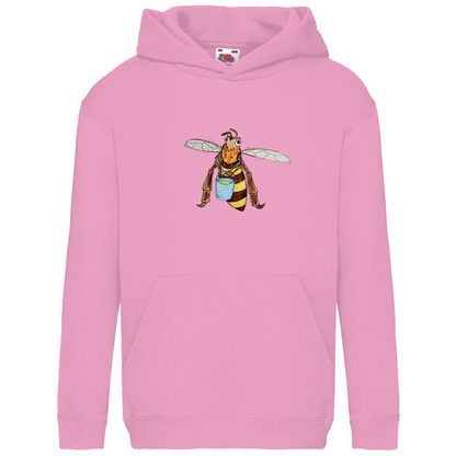 Kids Basic Hoodie Krabbelcrew Fleißige Biene
