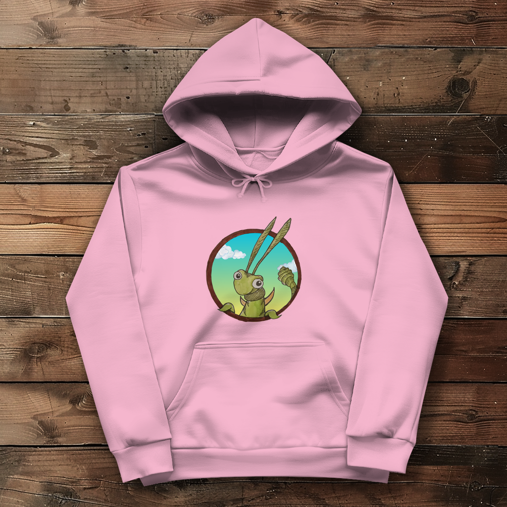 Damen Hoodie Kabbelcrew Dornschrecke Kasimir