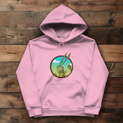 Damen Hoodie Kabbelcrew Dornschrecke Kasimir