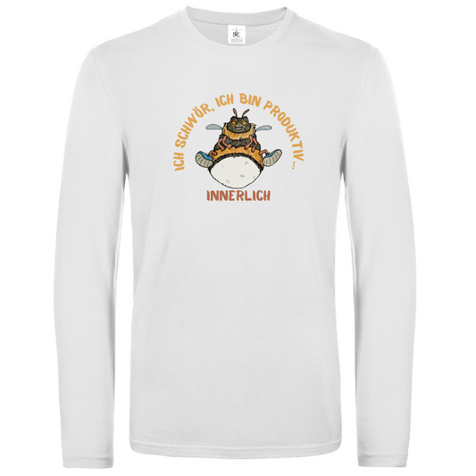 Unisex Langarmshirt Krabbelcrew Buddi die Hummel