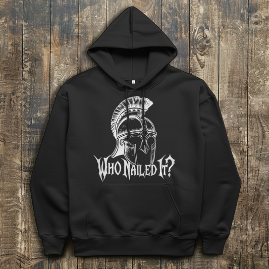 Herren Hoodie Who Nailed It?