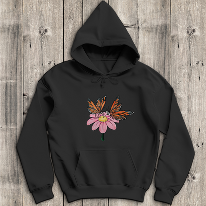 Herren Hoodie Krabbelcrew Schmetterlinge