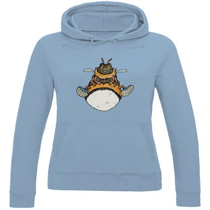 Damen Hoodie Krabbelcrew Buddi die Hummel