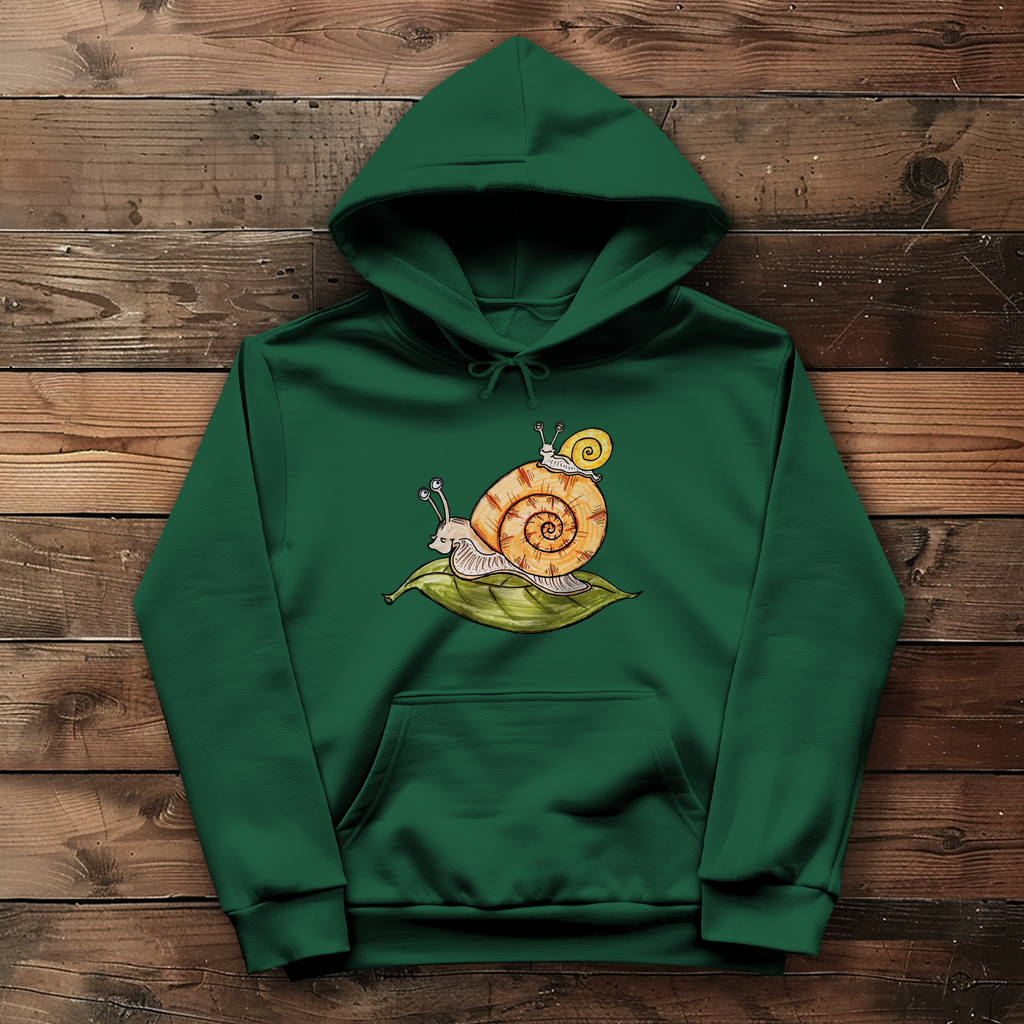 Damen Hoodie Krabbelcrew Schnecke on Tour