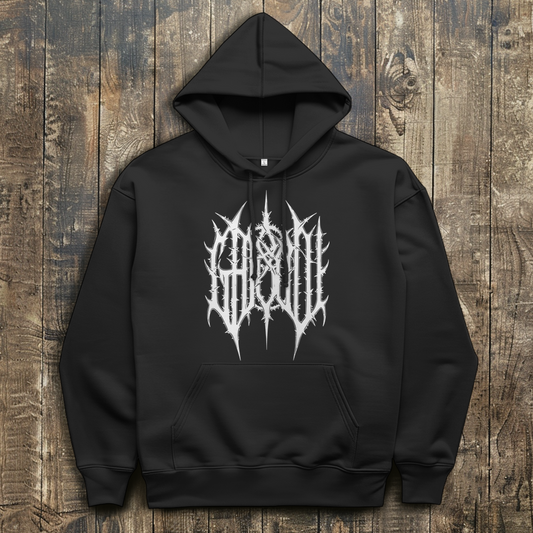 Herren Hoodie Ghooul Logo - Friedhof