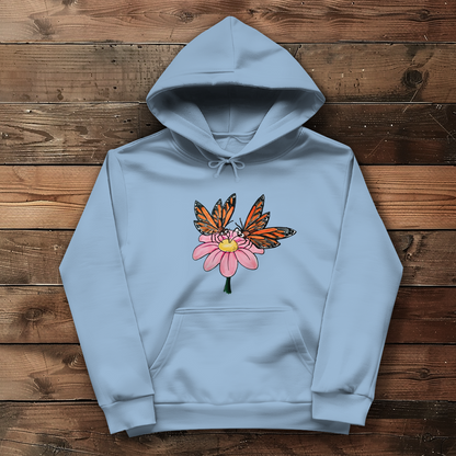 Damen Hoodie Krabbelcrew Schmetterlinge