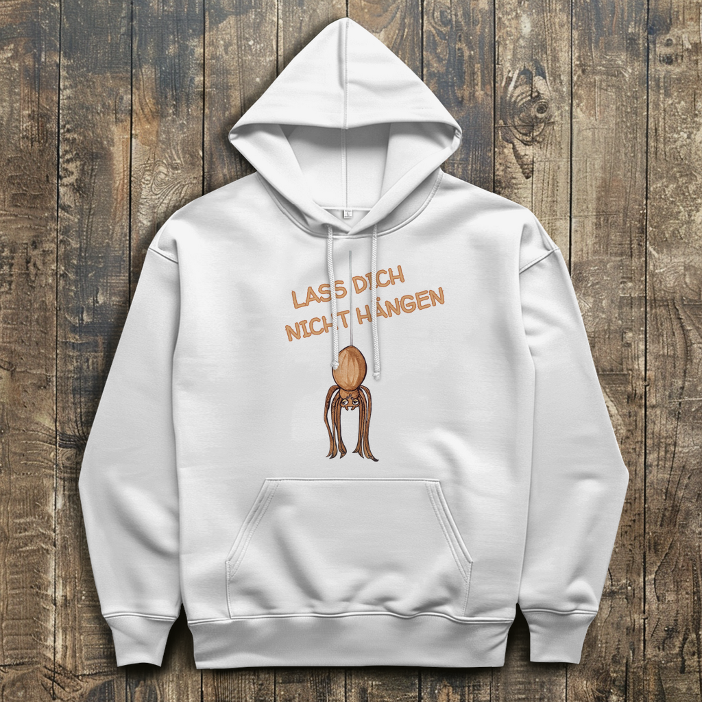 Herren Hoodie Krabbelcrew Hausspinne - Lass dich nicht Hängen