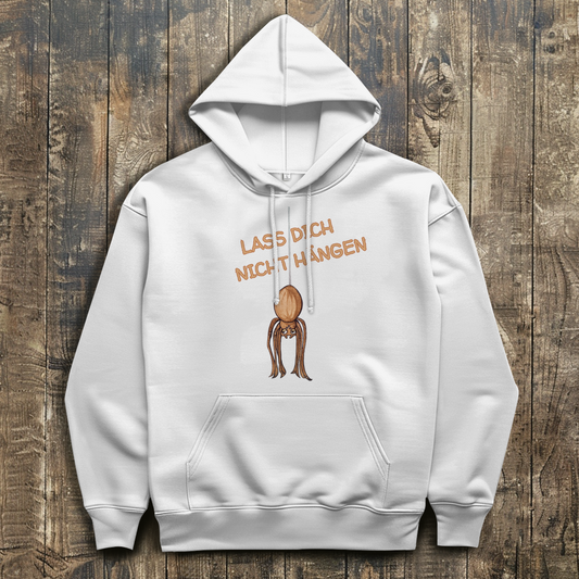 Herren Hoodie Krabbelcrew Hausspinne - Lass dich nicht Hängen
