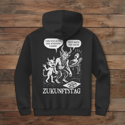 Herren Zipper Hoodie  Zukunftstag in der Hölle