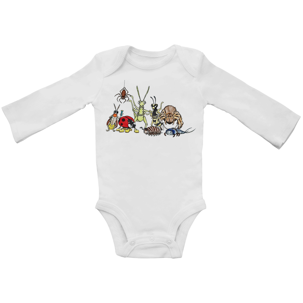 Baby Bio Bodysuite Langarm Krabbelcrew Komplett
