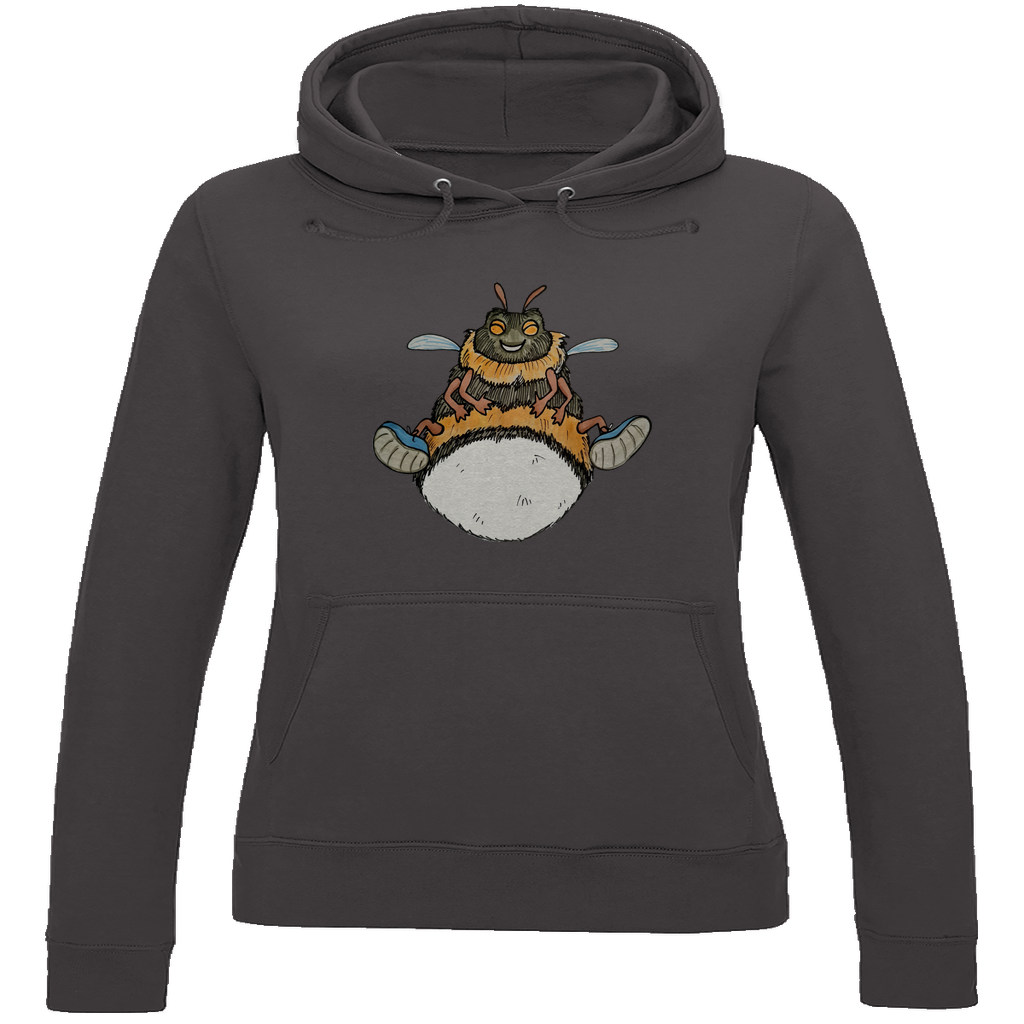 Damen Hoodie Krabbelcrew Buddi die Hummel