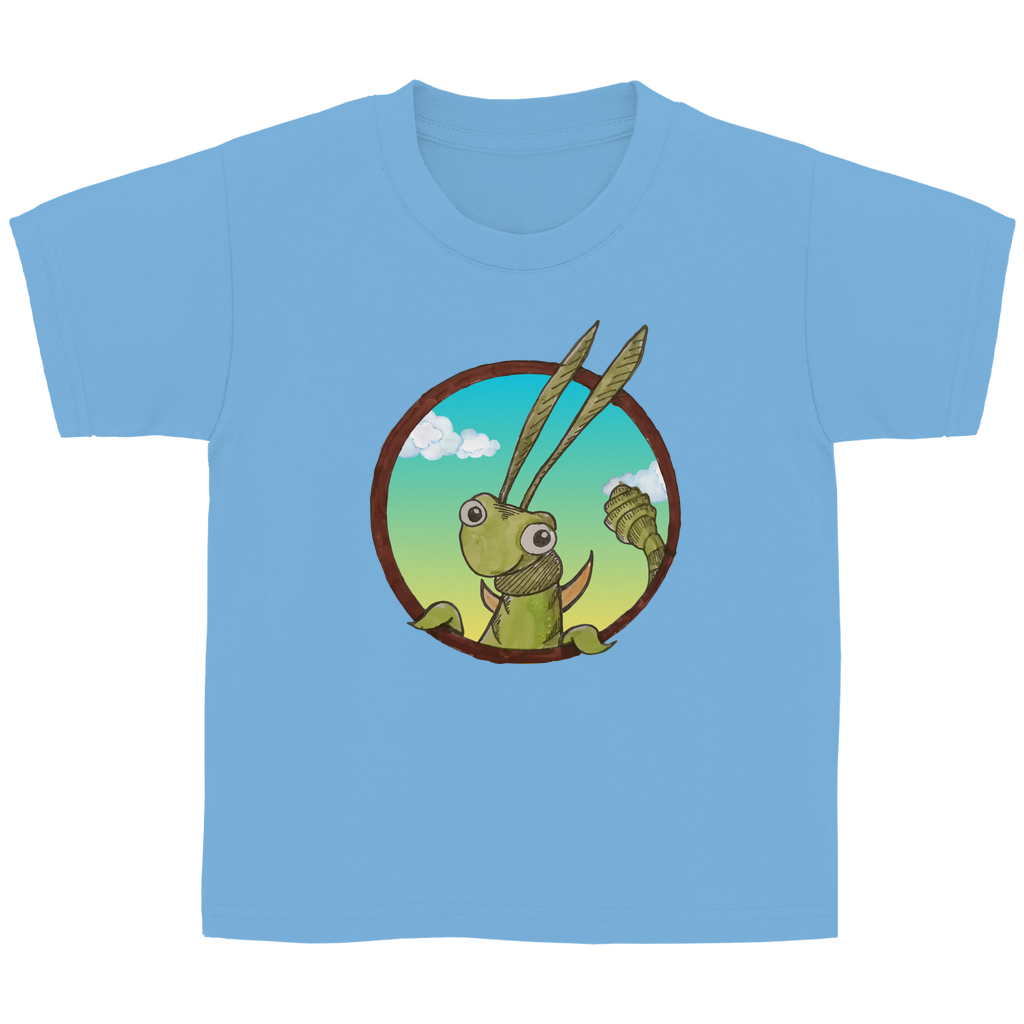 Kinder Basic T-Shirt Kabbelcrew Dornschrecke Kasimir