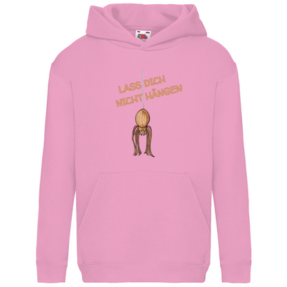 Kids Basic Hoodie Krabbelcrew Hausspinne - Lass dich nicht Hängen