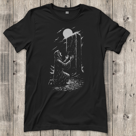 Damen T-Shirt Anbetung des Monolithen
