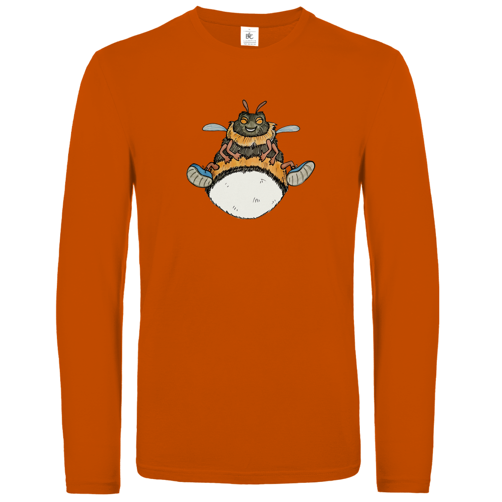 Unisex Langarmshirt Krabbelcrew Buddi die Hummel
