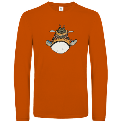 Unisex Langarmshirt Krabbelcrew Buddi die Hummel